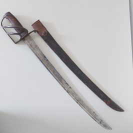 M1788 Rumford Säbel Bayern, Unteroffizier der Infanterie mit originaler Scheide