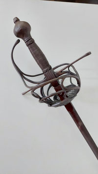 Rapier im Stil um 1620, Historismus unter Verwendung alter Teile!