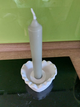 Stabkerzenhalter in Herzform