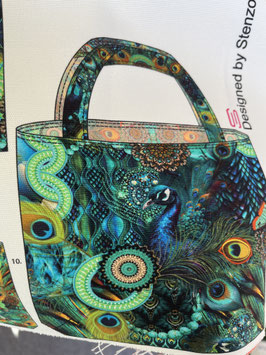 Stenzo Canvas-Panel für Shopper Pfau  23017