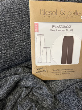 Jacquard-Strickstoff anthrazit-tweed