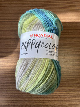 Farbverlaufs-Wolle Mondial "Happy Colour " 100g