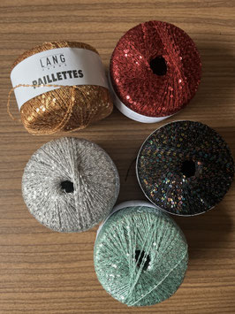 Effekt-Beilaufgarn Lang Yarns Paillettes
