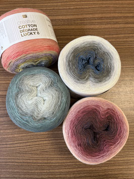 RICO Cotton Degrade Lucky 8