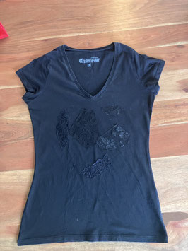 Damen T-Shirt, Schwarz, Gr. L (29)