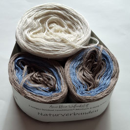 NATURVERBUNDEN Strickpaket Leuchtturm-Minituch