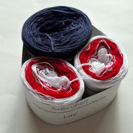 LUV Strickpaket Leuchtturm-Minituch