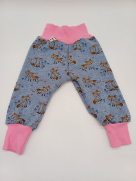 pumphose fuchs blau