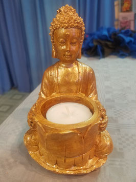 Teelichthalter "Buddha"