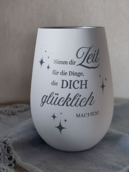 Windlicht Nimm dir Zeit für...Dinge2