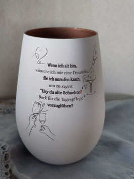 Windlicht Wenn ich alt bin...