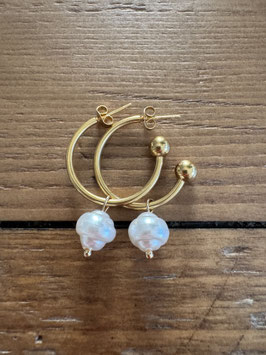 gold/white