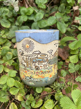 Tasse "Ich liebe Camping"