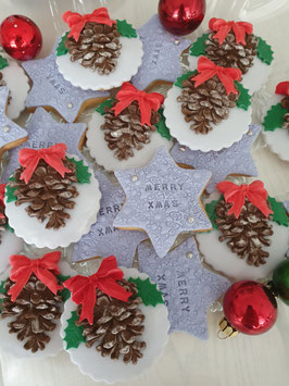 Tannenzapfen Weihnachtskekse