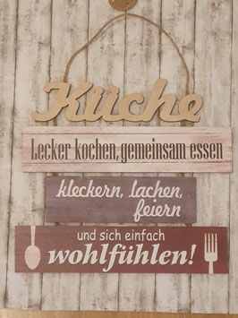 Holzschild Küche Art.1896
