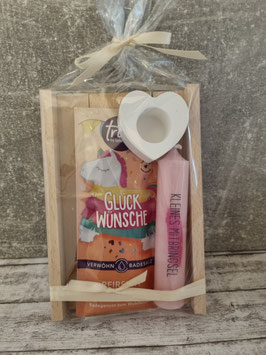 Wellness Geschenkbox "Glückwünsche"