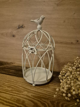Vogelkäfig mini Durham weiss Art.6583