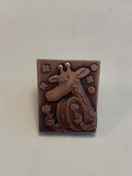 Fasnachts Pin 2024 Zolli Giraffe Pinguin Löwe