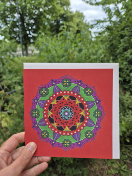 MANDALAKAART (LIEVEHEERSBEESTJES) - KLEURRIJK GELUK