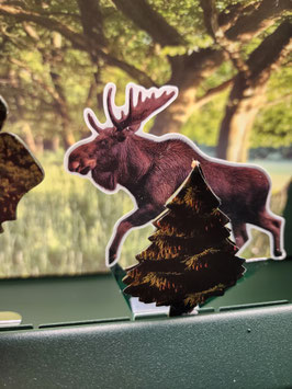 Klappziel Elchbulle/ Pop Up target Moose
