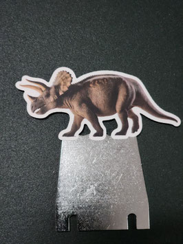 Aufkleber Triceratops links für die Keilershoot PRO, 10 Stück