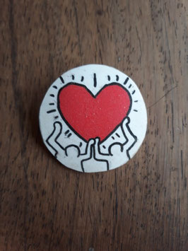 badge Keith Haring
