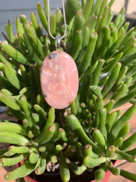 Pendentif en Opale rose