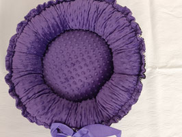 RÜSCHENBETTLI violet, schwarz, weiss