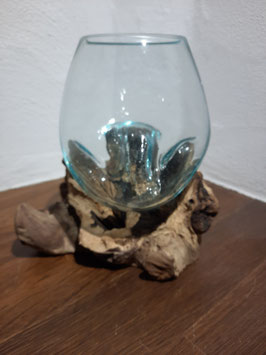 Glas auf Wurzelstock (Gamal Wood) S1