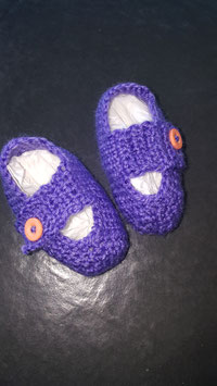 Baby-Finkli  'Sandale' Violette (Nr. 10)