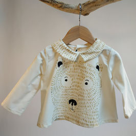 Blouse BIO 'ours' pour enfant 0 à 4 ans