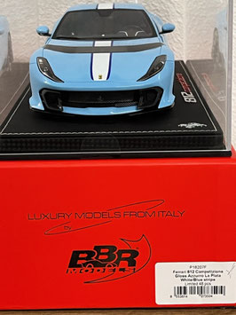 Ferrari 812 Competizione 2021 Gloss Azzurro BBR18198MB lim. 05/48