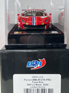 Ferrari 488 LM GTE PRO Team Risi Le Mans 2020 No 82 BBRC254, lim 97/99