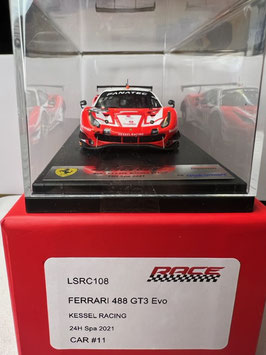 Looksmart Ferrari 488GT3 Evo Kessel Racing Nr.11,24h Spa 2021 LSRC108