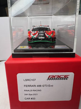 Looksmart Ferrari 488GT3 Evo Rinaldi Racing Nr.33 24h Spa 2021 LSRC107