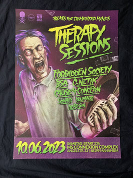 A1 POSTER " THERAPY SESSIONS - MANNHEIM 10-06-2023"