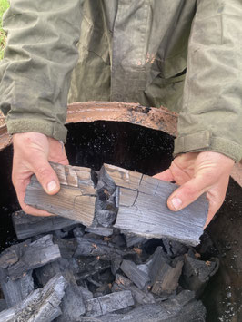 Charcoal Making Weekend - per person