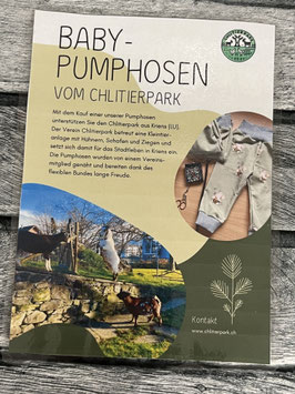Mit dem Kauf einer der Hösli unterstützen Sie den Chlitierpark in Kriens (LU)