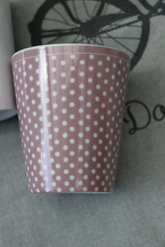 Krasilnikoff Happy Mug Dots Dusty rose