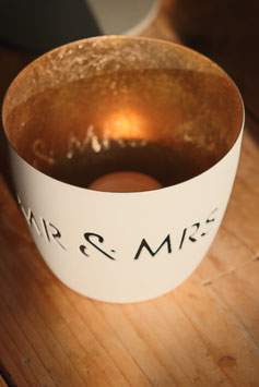 Giftcompany Windlicht " MR. & MRS.