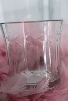 Home Society Glas mit Schliff Dalia