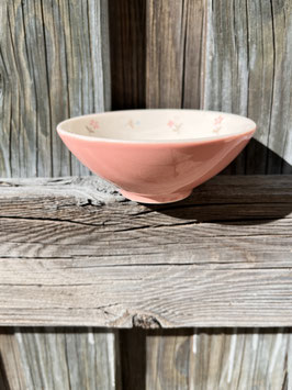 GreenGate Sweets bowl pale pink Junia inside