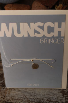 Wunschbringer Armband + Klappkarte