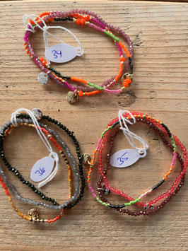 Biba Armband 3-Set gemischte Anhänger