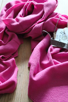 Lot83 langer gewebter Schal Lynn Pink