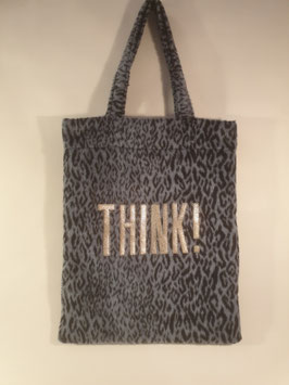 Shopper THINK!, blue leo