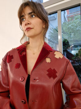 roter Wendemantel