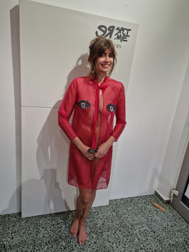 Morgenmantel "LOOK" Organza
