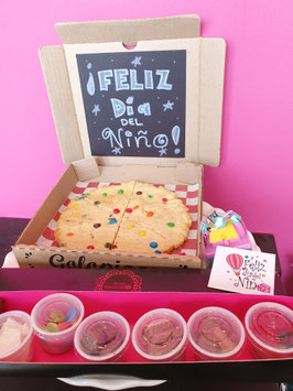 Kit para decorar golopizza con globo con mecha