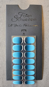 UV Gel Folien NF Serie - Meerblau NF240164